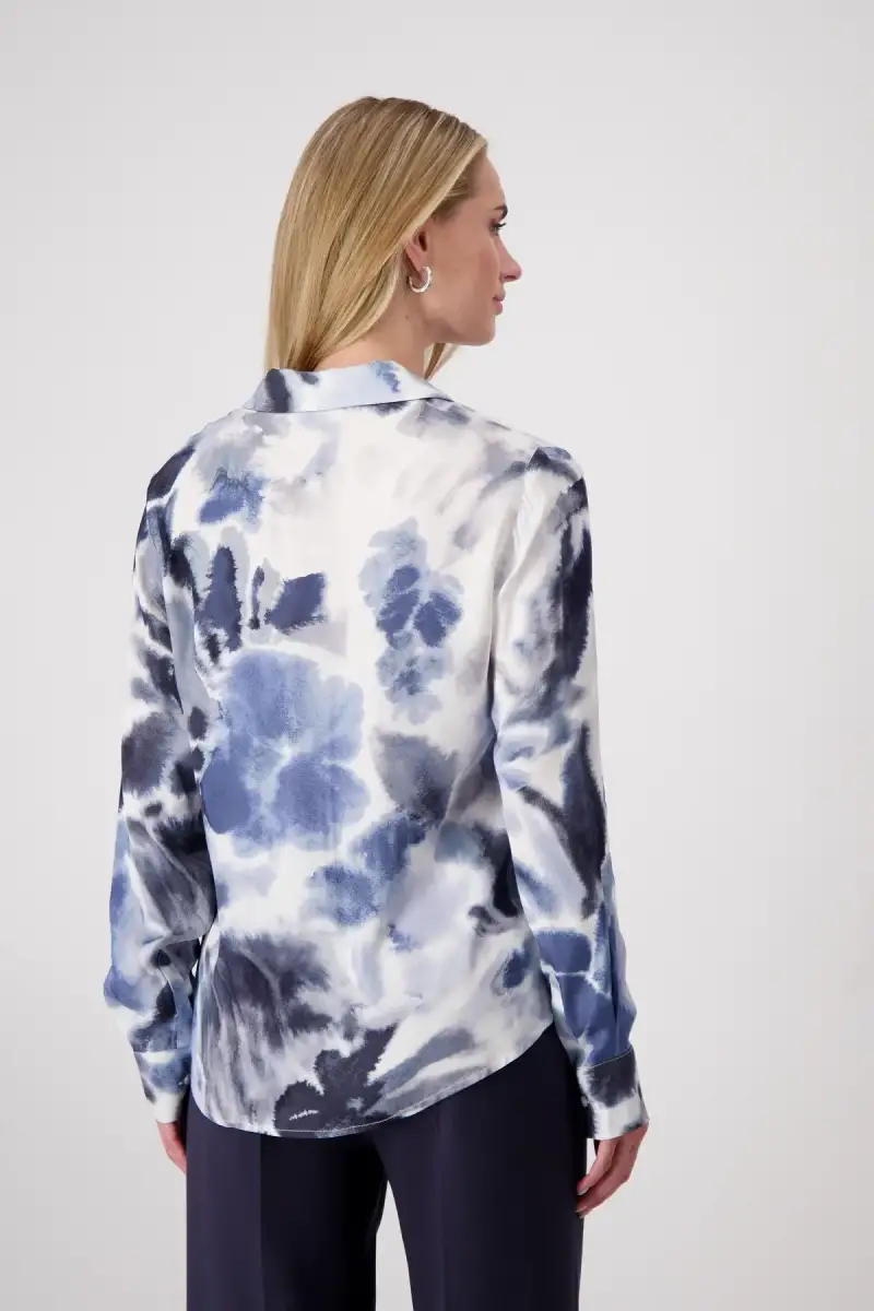 Monari Hemdbluse mit Blumenmuster Neueste Mode