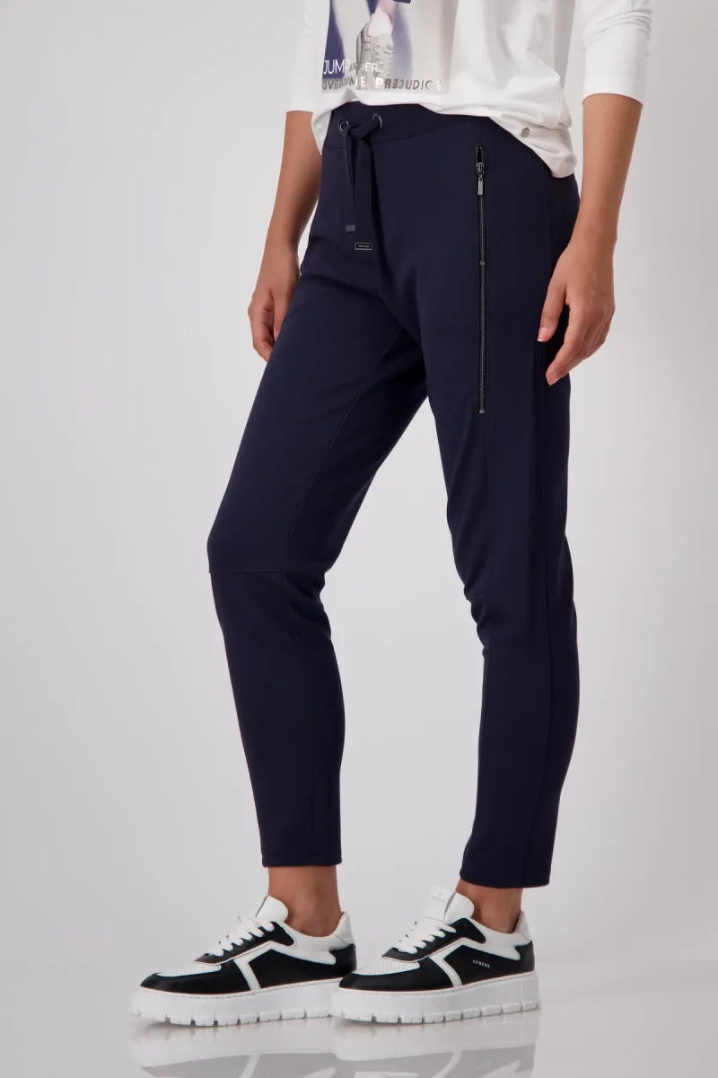 Monari Hose mit Reißverschlusstaschen Online Outlet