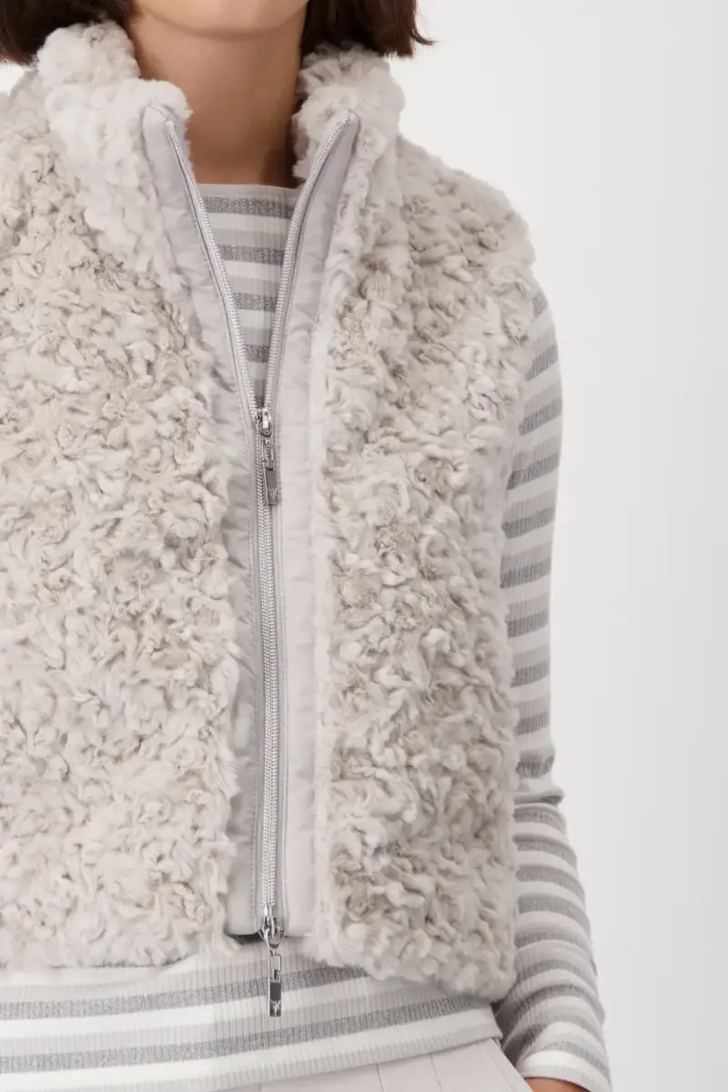 Monari Cropped-Weste mit Taschen Blitzangebot