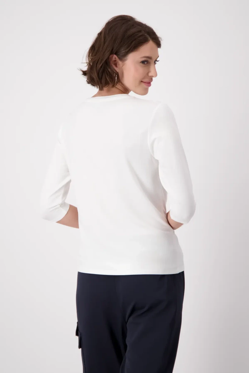 Monari Shirt mit Emblem Print Bestseller