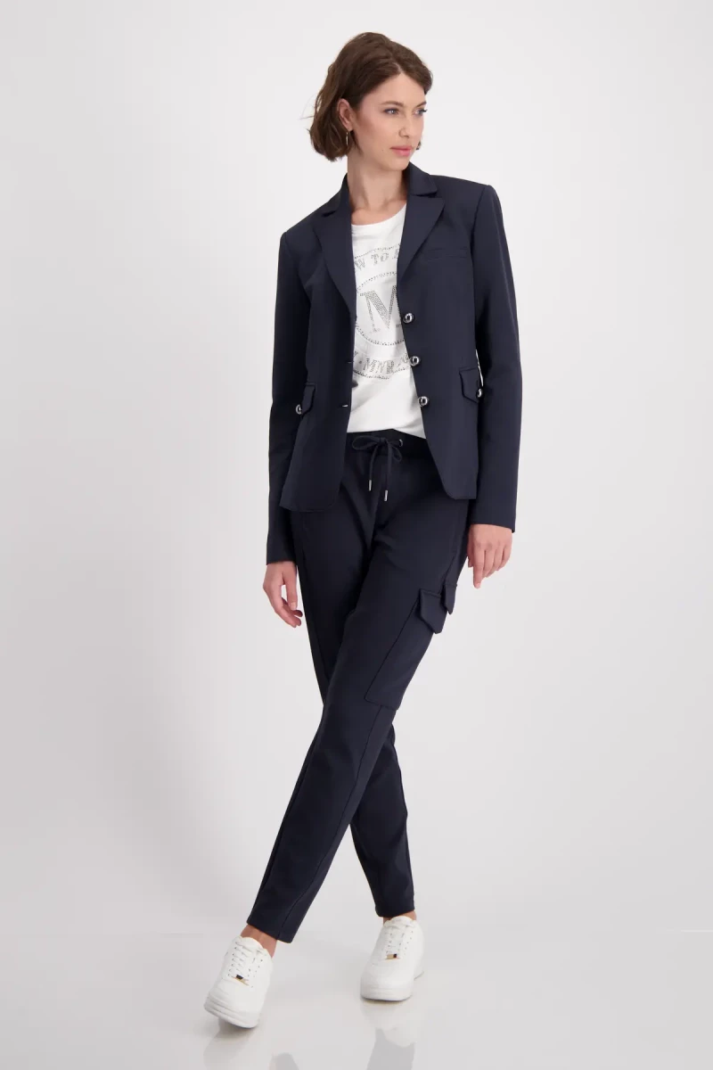 Monari Shirt mit Emblem Print Bestseller