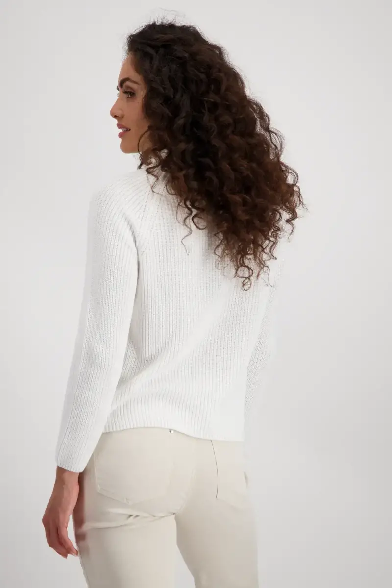 Monari Basic Stehkragen Pullover Räumungsverkauf