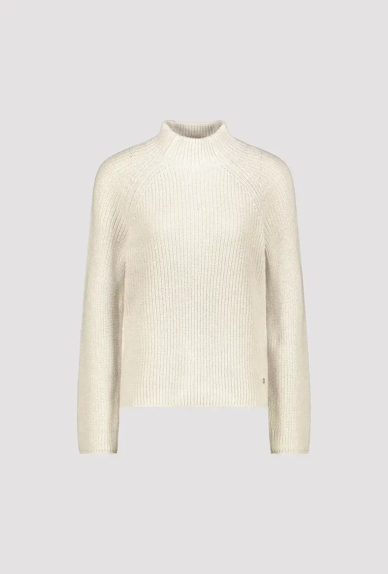 Monari Basic Stehkragen Pullover Tägliche Deals