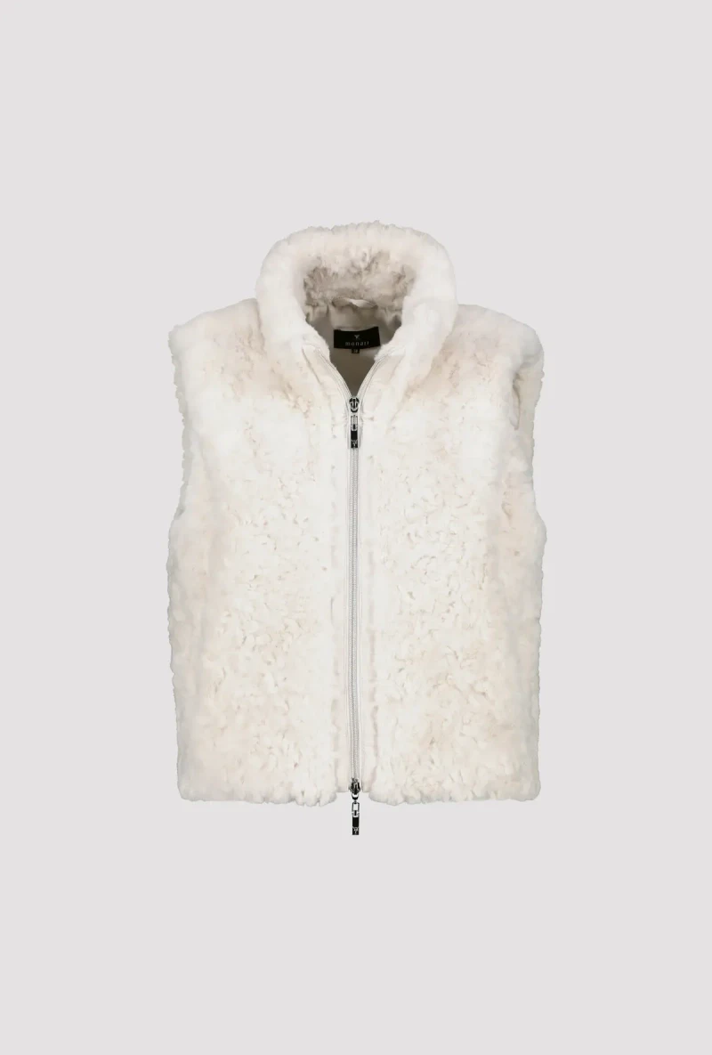 Monari Cropped-Weste mit Taschen Riesige Ersparnisse