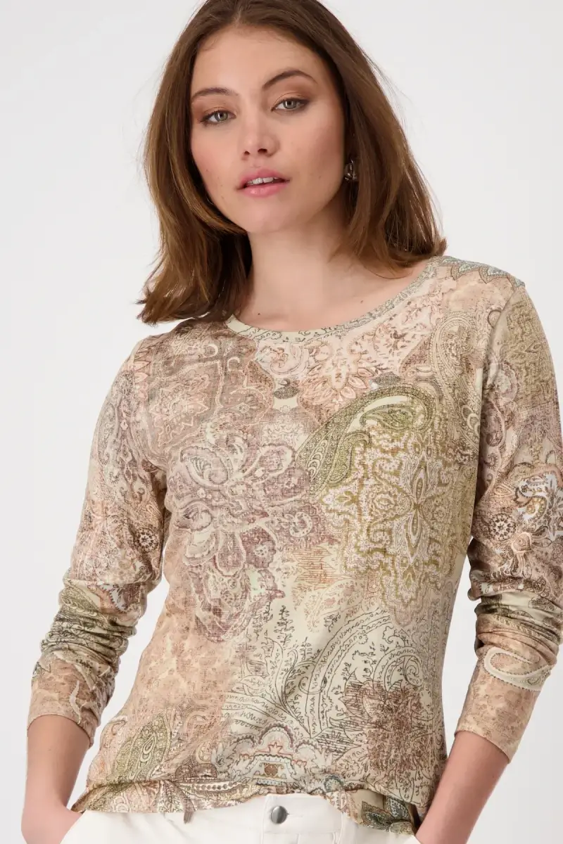Monari Shirt mit Paisleymuster VIP-Rabatte