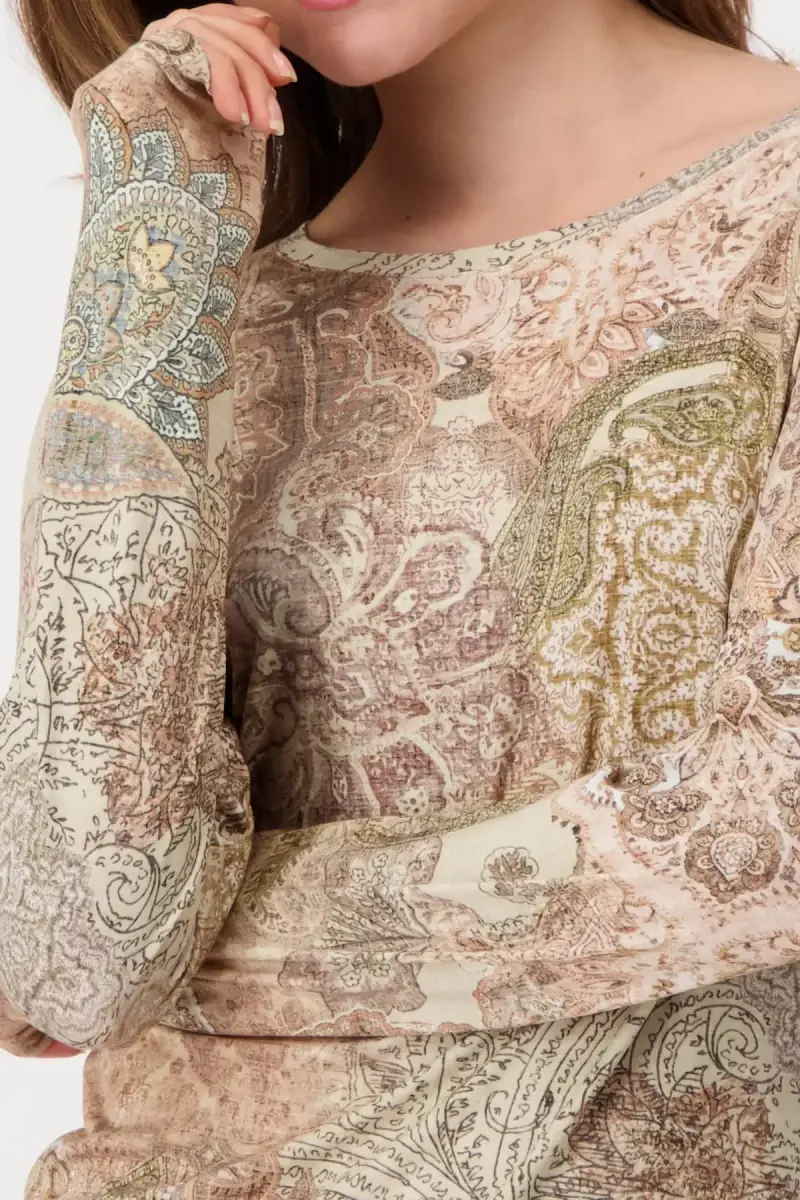 Monari Shirt mit Paisleymuster VIP-Rabatte