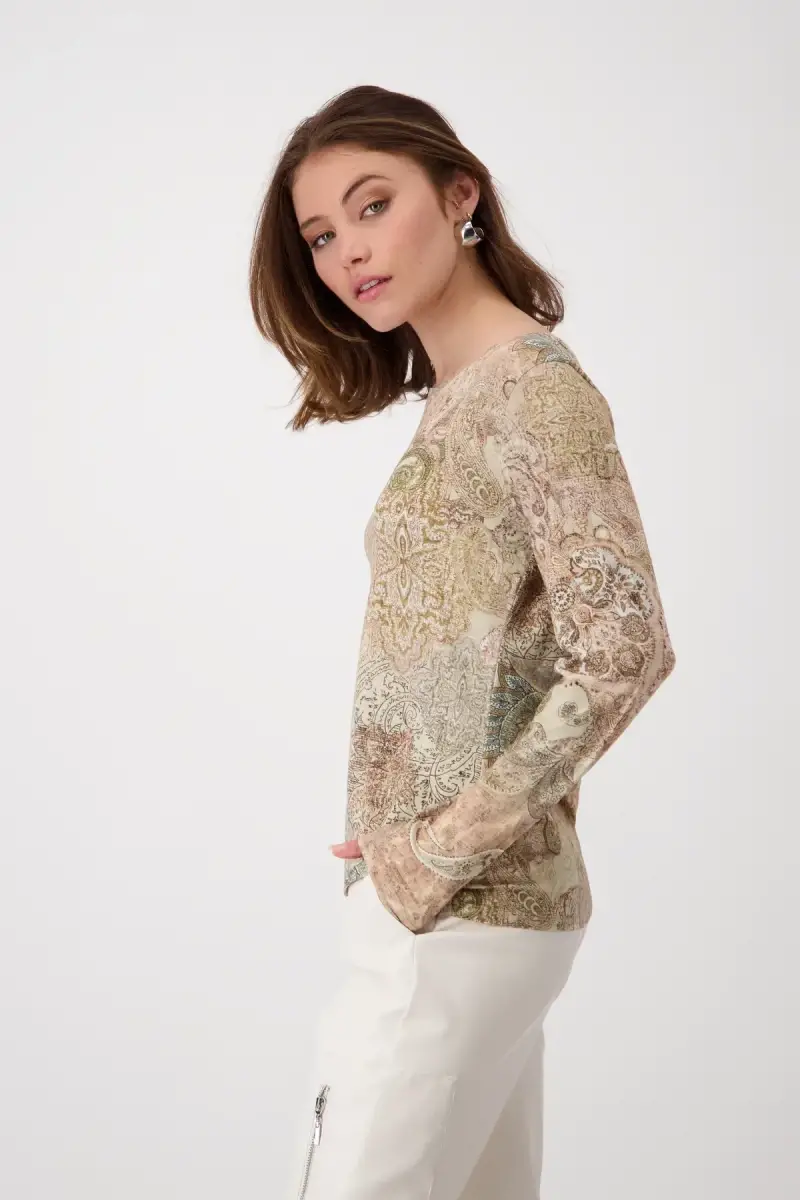 Monari Shirt mit Paisleymuster VIP-Rabatte