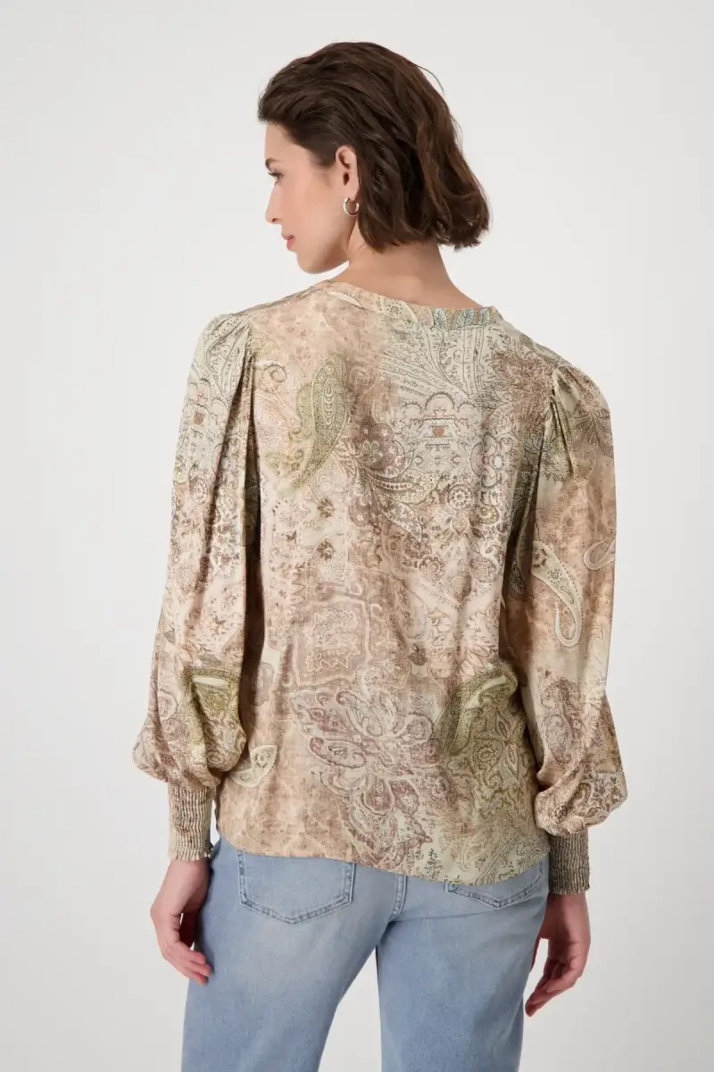 Monari Bluse mit Paisleymuster Bis zu 65% Rabatt