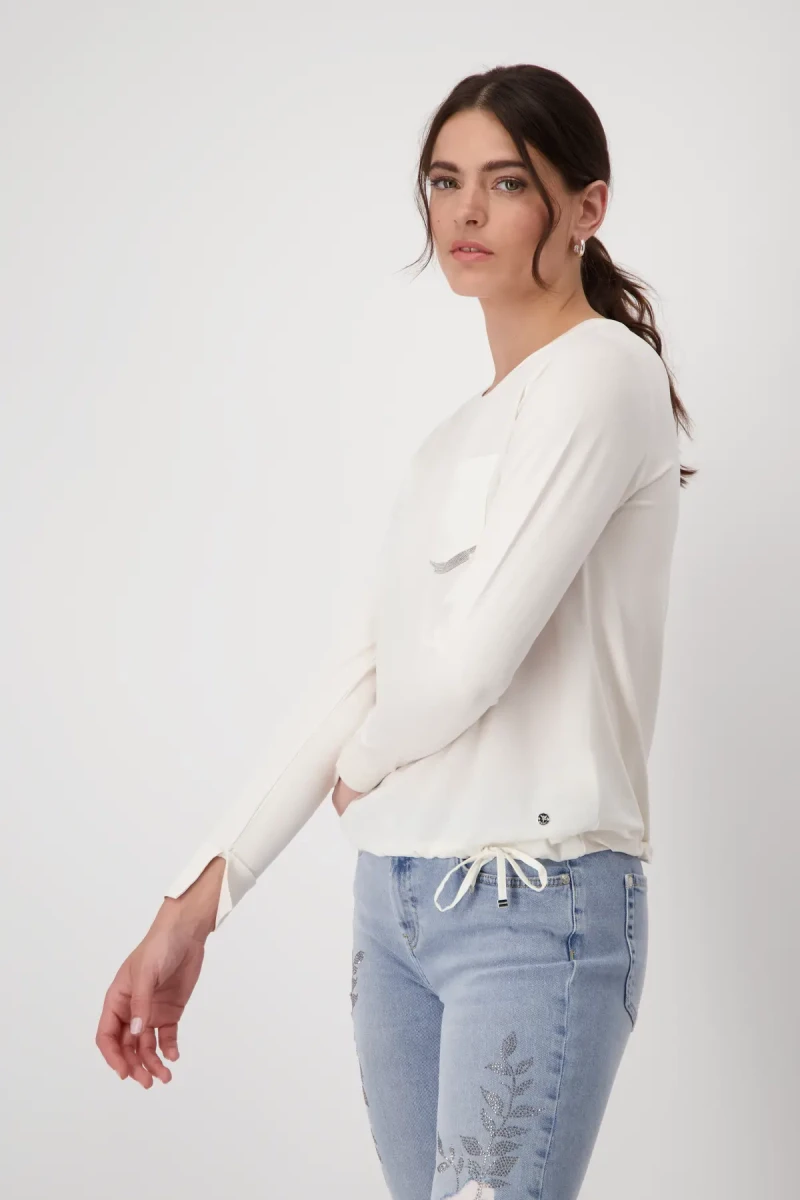 Monari Blusenshirt mit Schmucktasche Vierteljährliche Förderung
