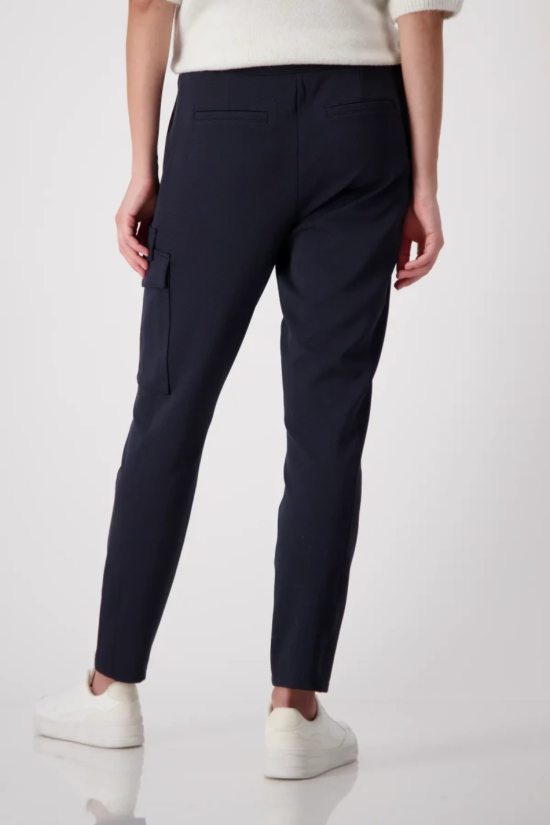 Monari Hose mit Rippstruktur Riesige Rabatte