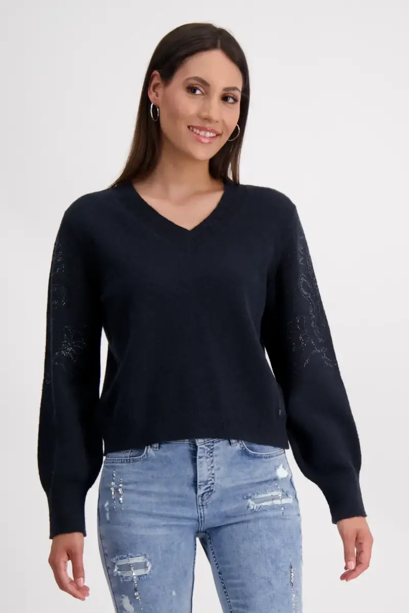 Monari Wendepullover mit Schmuck Clearance-Verkauf