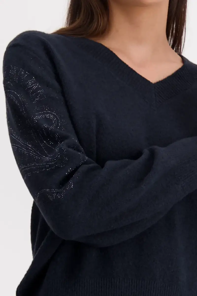 Monari Wendepullover mit Schmuck Clearance-Verkauf