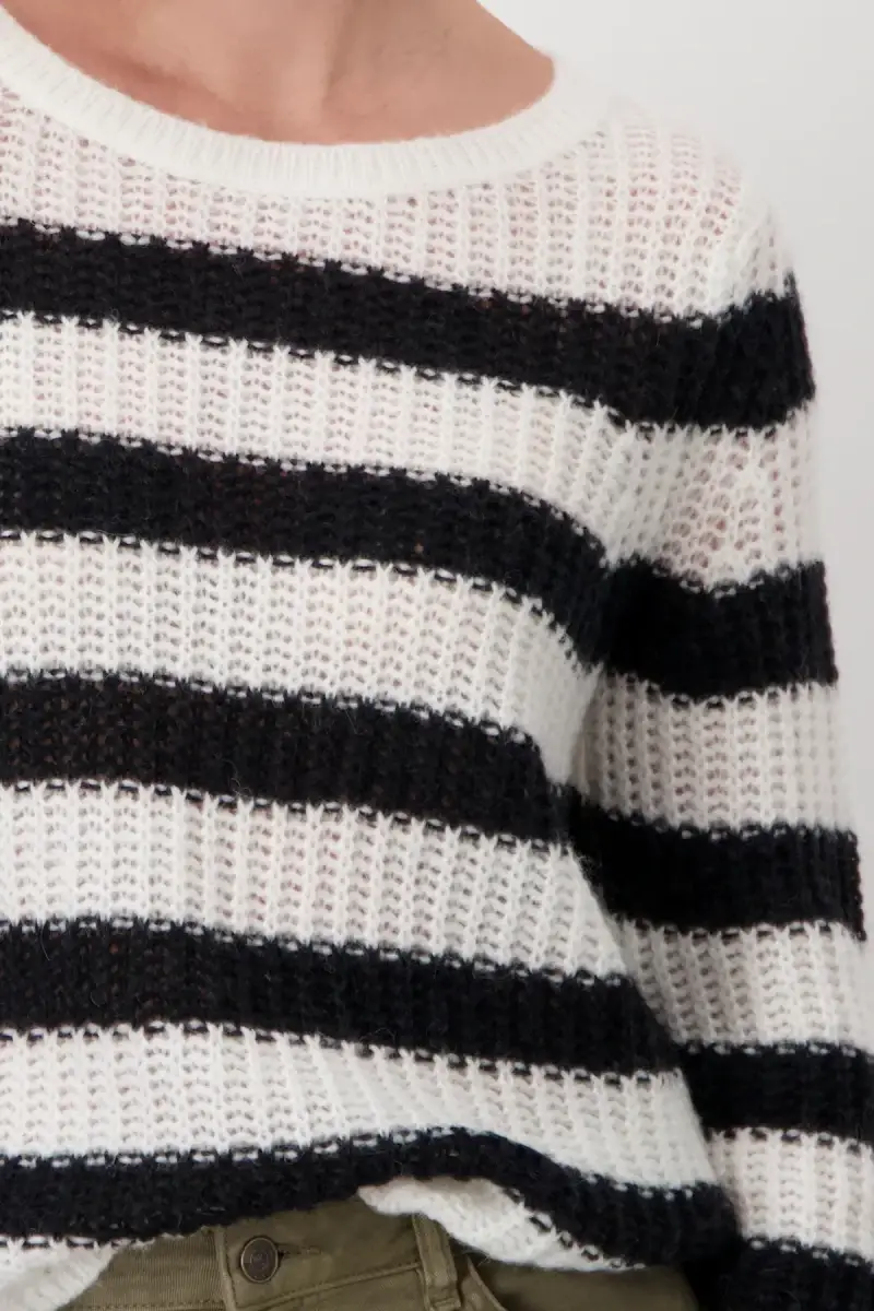 Monari Pullover mit Ringelmuster 50% Rabatt für begrenzte Zeit