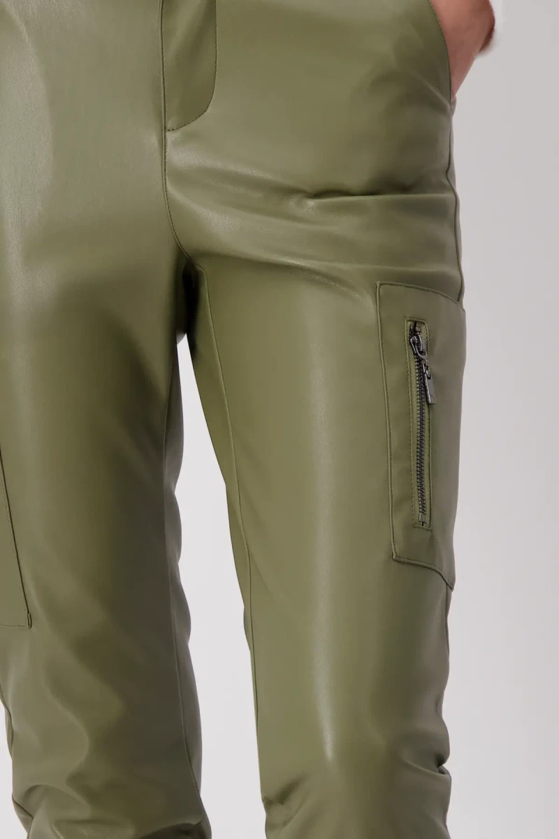 Monari Lederimitat Hose Auslauf