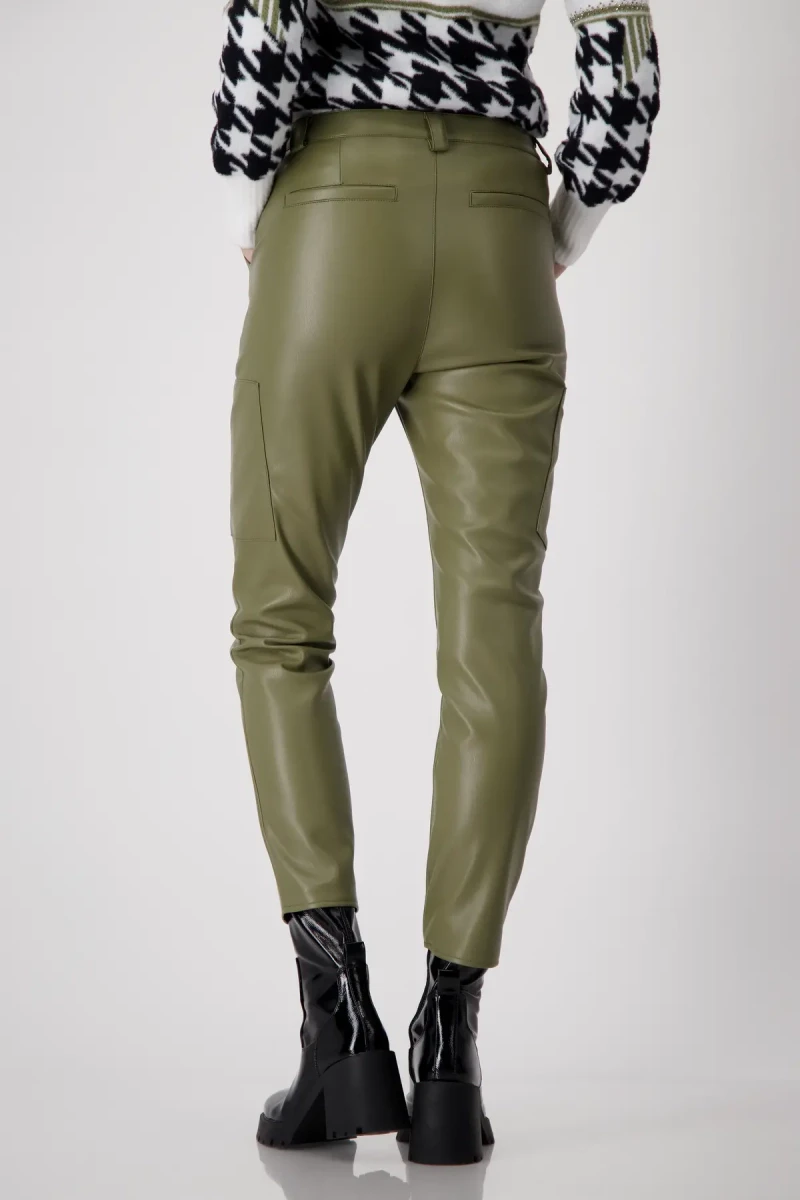 Monari Lederimitat Hose Auslauf