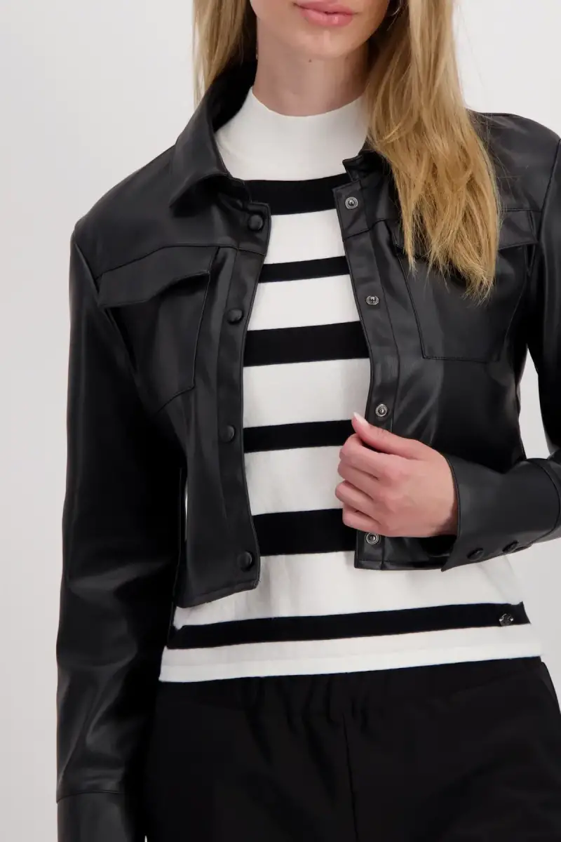 Monari Lederimitat Jacke Hotsell