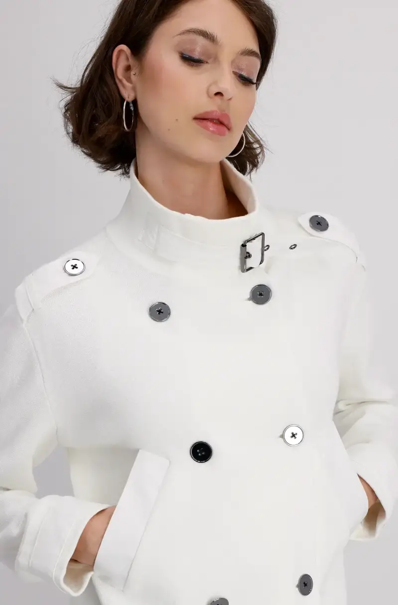 Monari Kurze Trench Strickjacke Blitzverkäufe