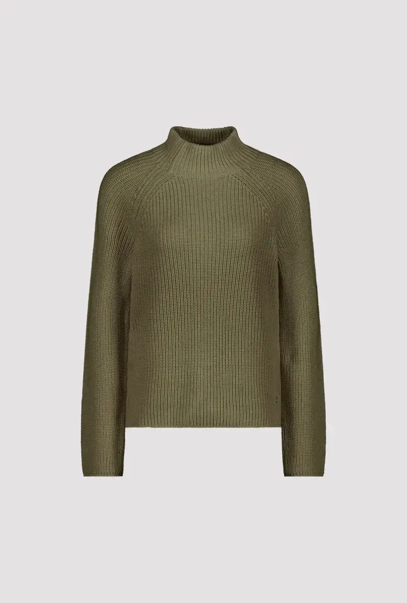 Monari Basic Stehkragen Pullover Kostenloser Versand