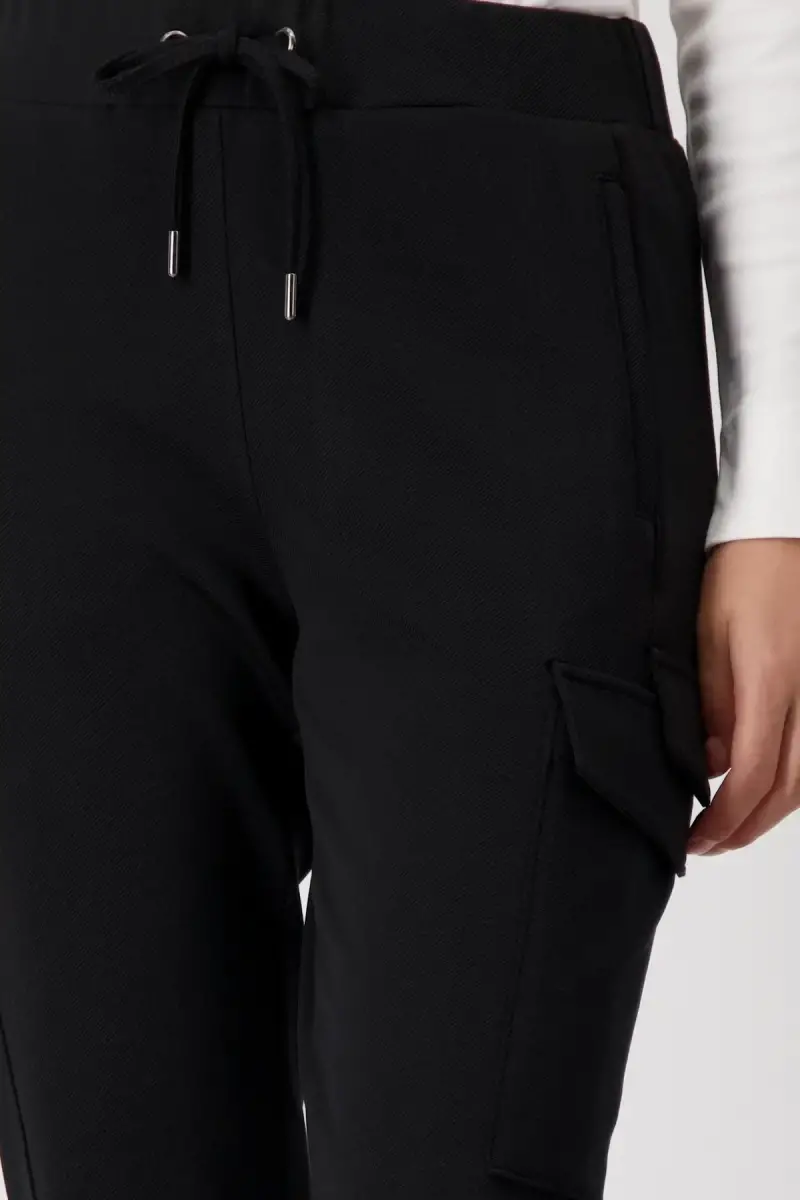 Monari Hose mit Rippstruktur Fabrik Onlineshop
