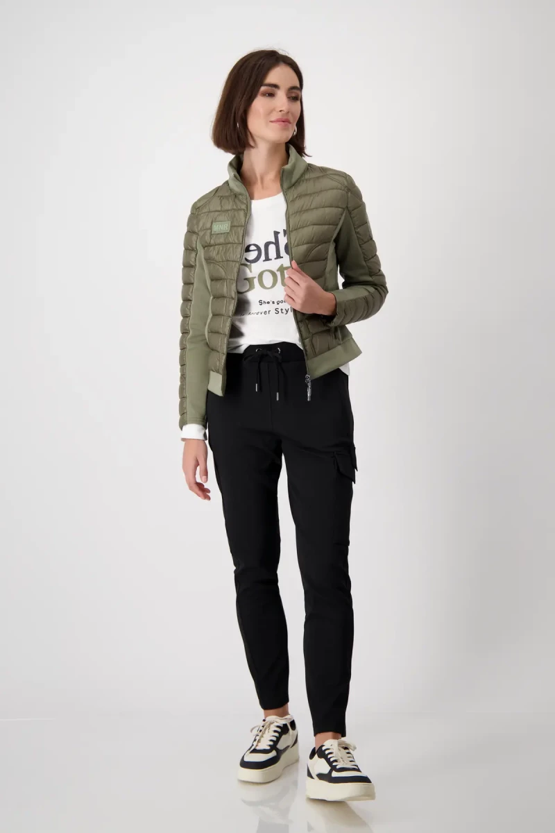 Monari Hose mit Rippstruktur Fabrik Onlineshop
