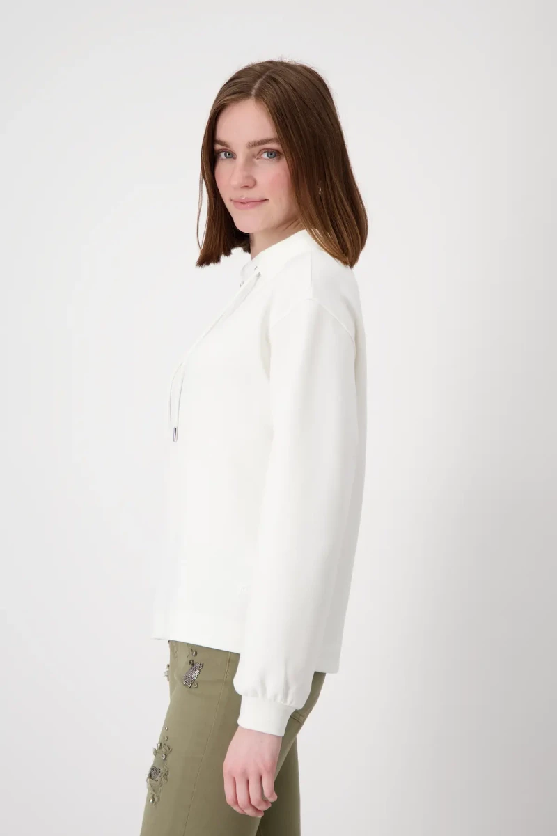 Monari Sweatshirt mit Stehkragen Sonderangebot
