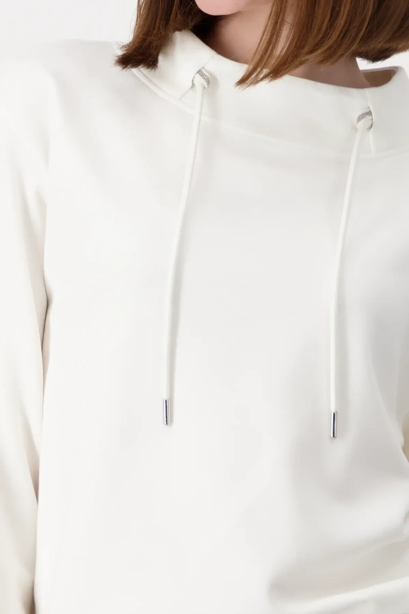 Monari Sweatshirt mit Stehkragen Sonderangebot
