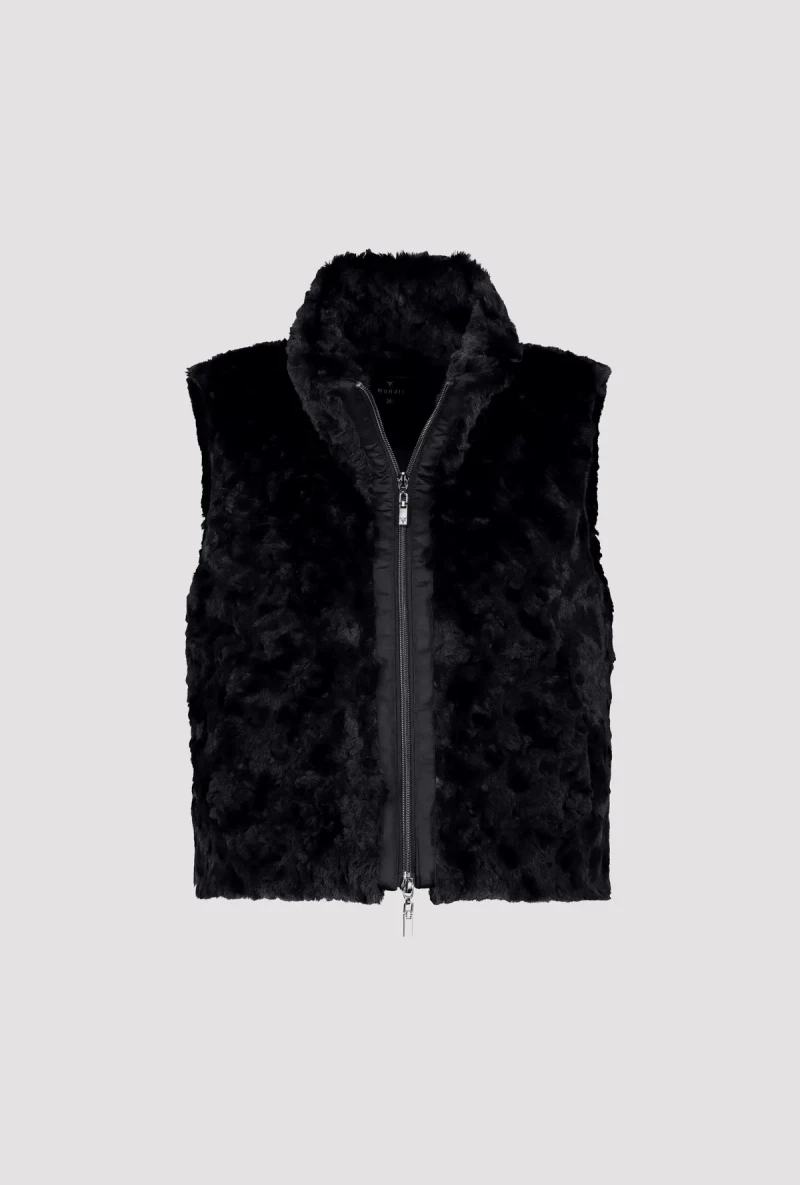 Monari Cropped-Weste mit Taschen Rabatt