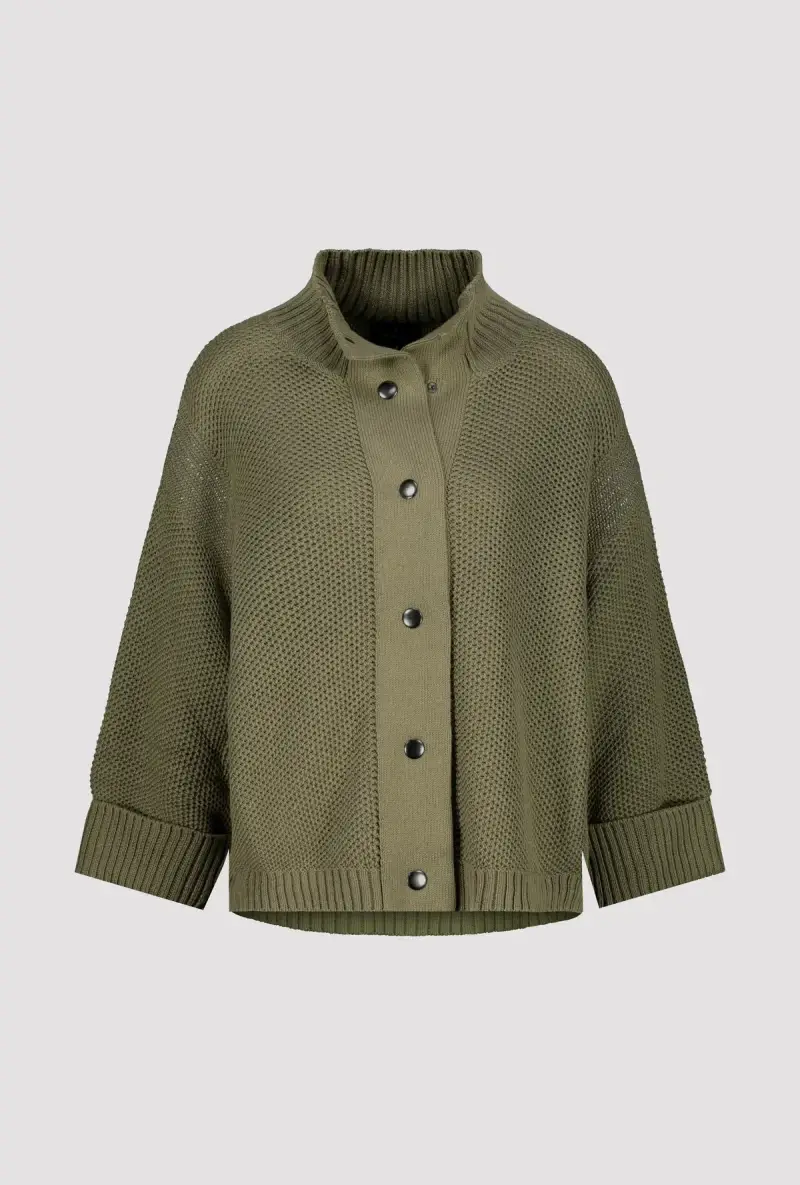 Monari Strickjacke mit Wabenmuster Großer Ausverkauf