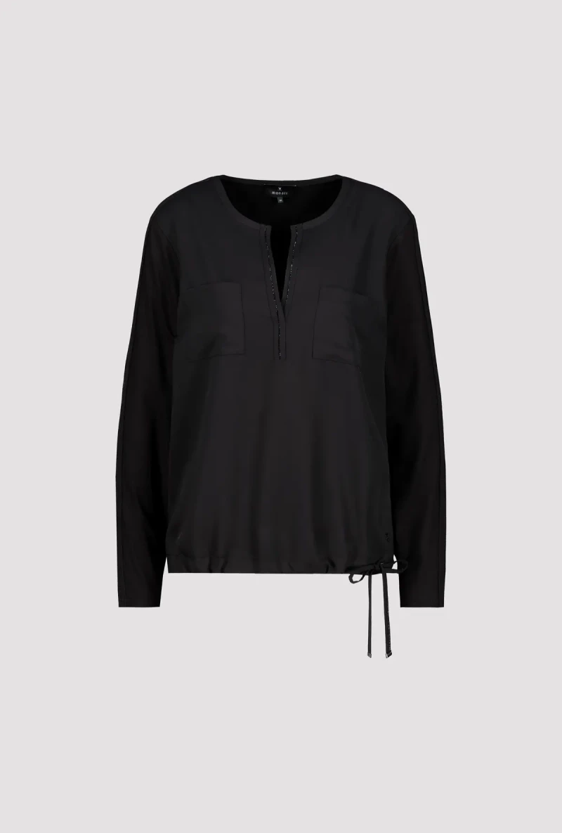 Monari Blusenshirt mit Strasssteine Begrenztes Angebot