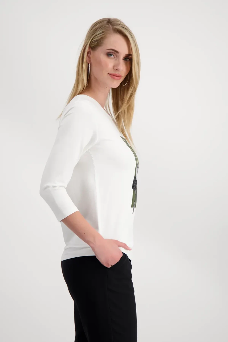 Monari Shirt mit Frauen Print Exklusivangebot