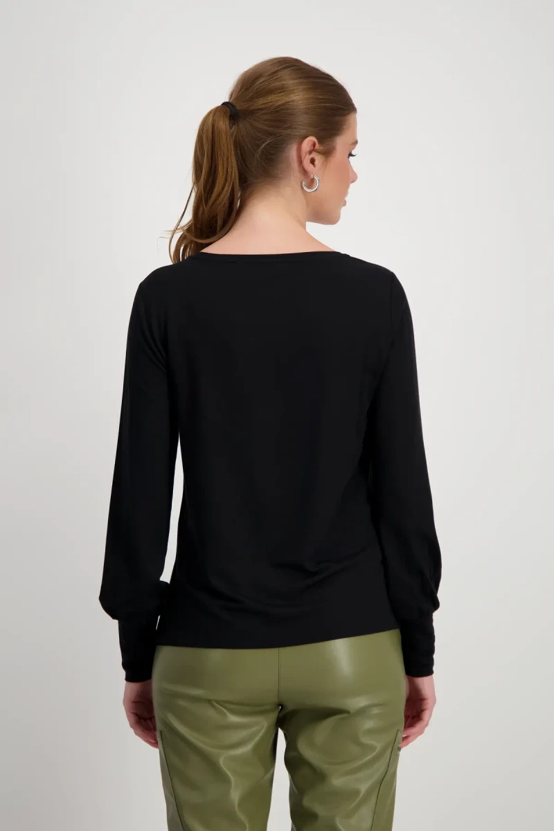Monari Shirt mit Taschen Print Jubiläumsangebot