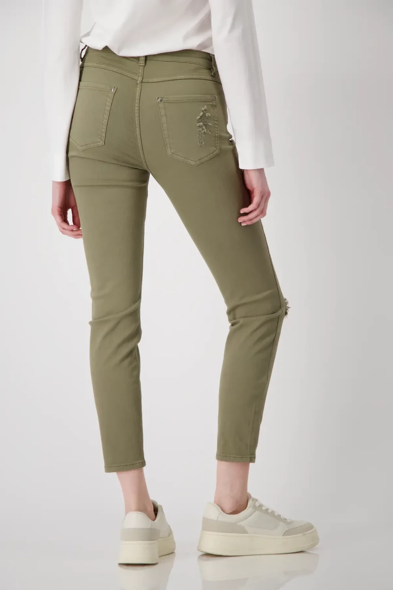 Monari Destroyed Jeans mit Schmuck Lagerräumung