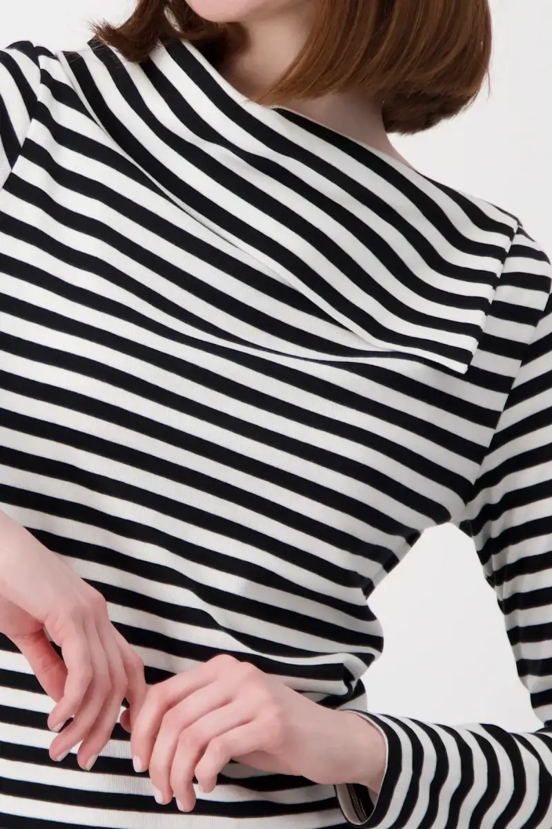 Monari Shirt mit Streifenmuster Heißer Verkauf