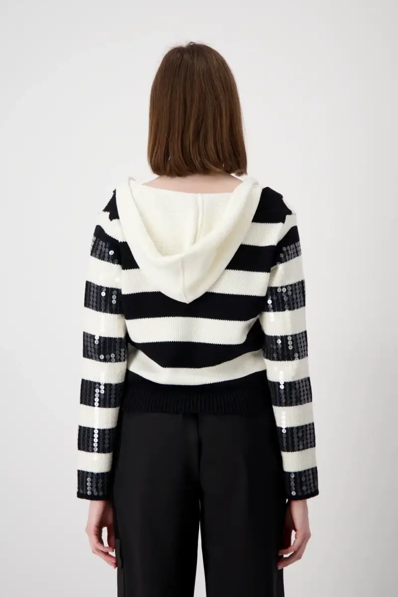 Monari Strickpullover mit Streifen Zeitlich begrenztes Angebot