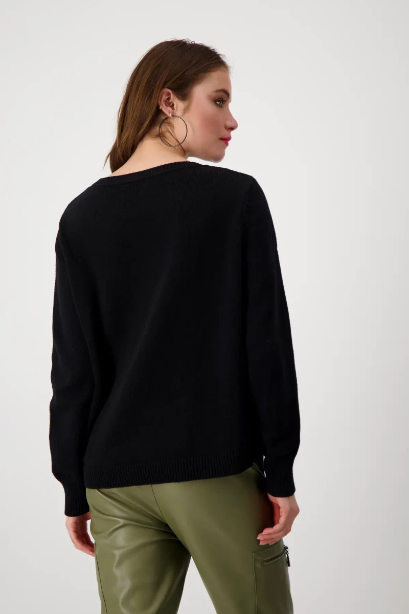 Monari Pullover mit Strass Blitzangebot