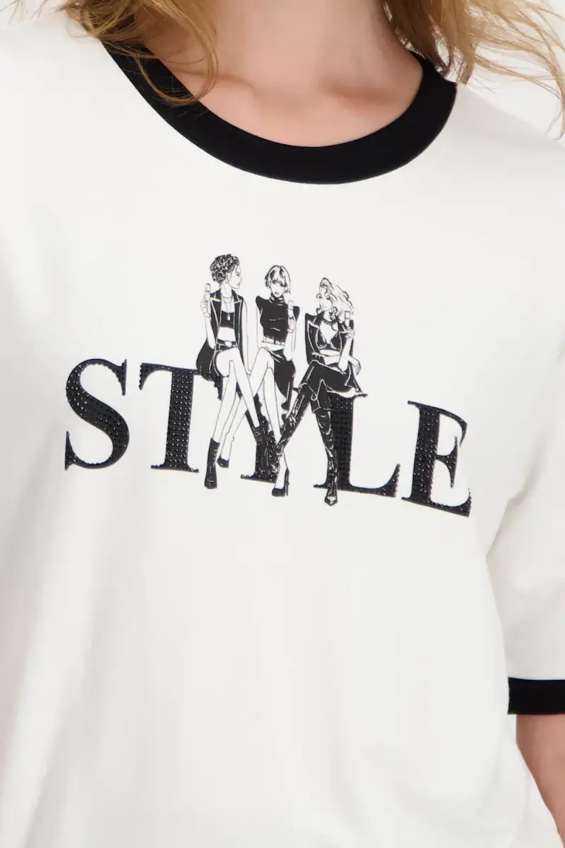 Monari T Shirt mit Frauen Print Bestseller