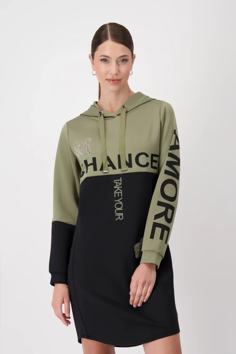 Monari Kleid mit Kapuze Kauf eins, bekomm eins gratis