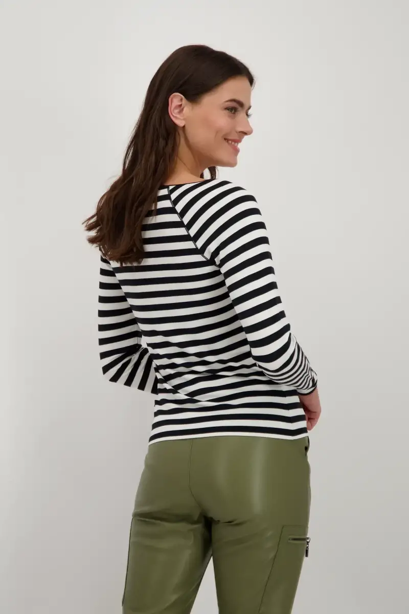 Monari Gestreiftes Shirt Begrenzte Freigabe