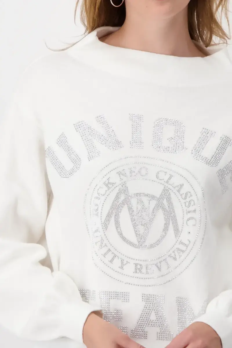 Monari Pullover mit Strass Bis zu 50% Rabatt