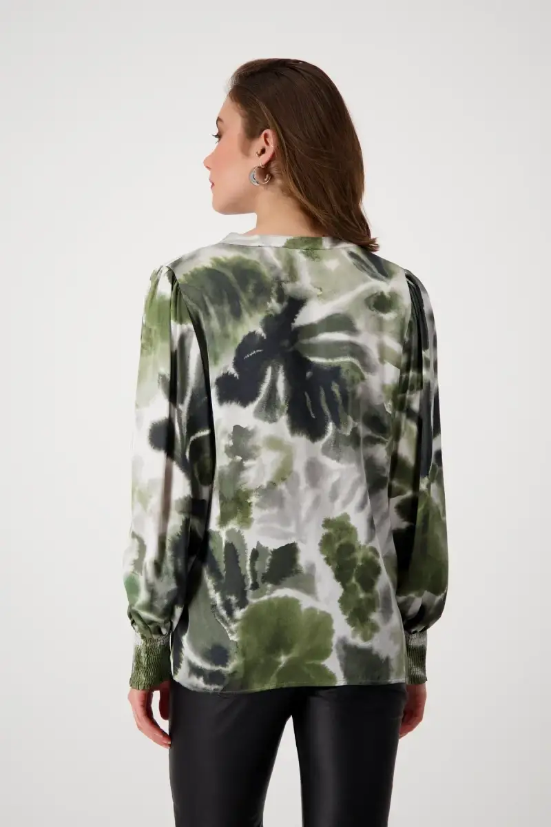 Monari Bluse mit Blumenmuster Bis zu 60% Rabatt