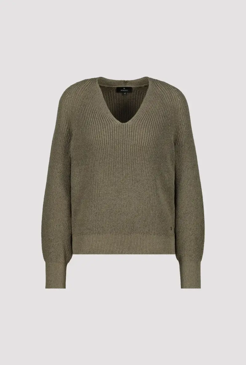 Monari Strickpullover mit Lurex Sonderangebot der Fabrik