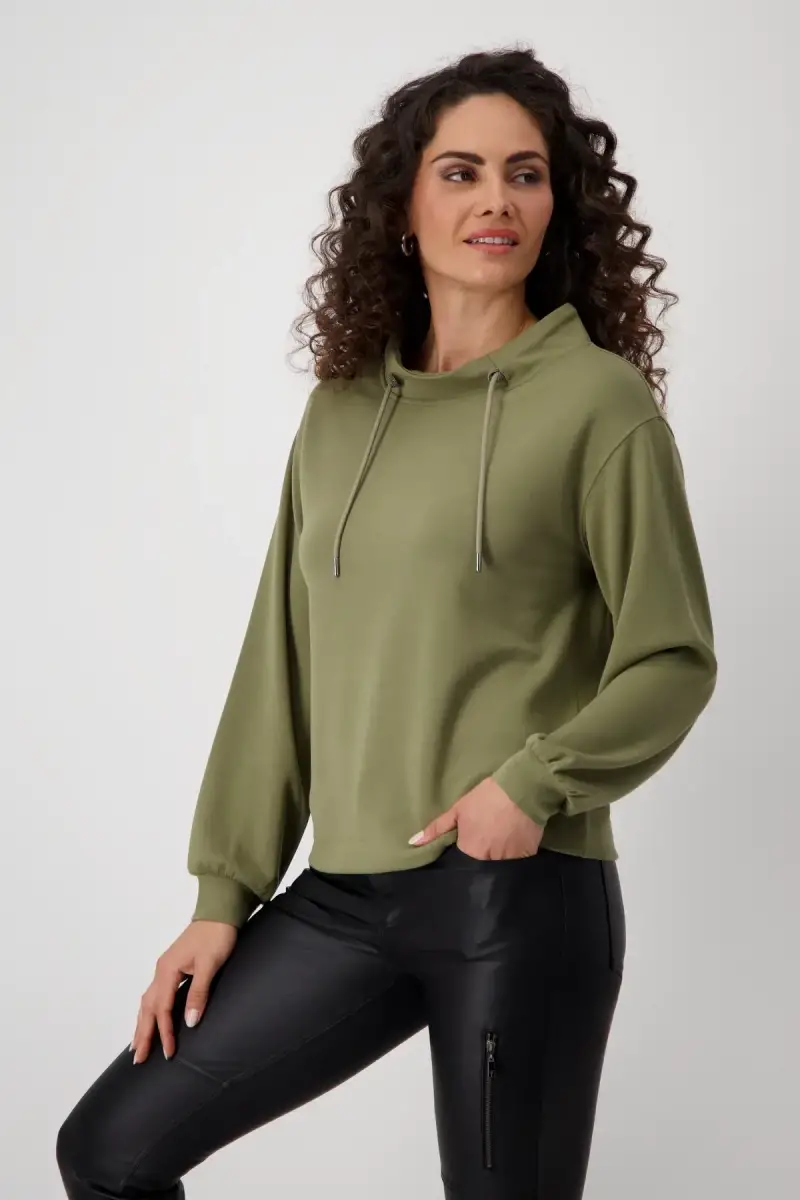 Monari Sweatshirt mit Stehkragen Bis zu 55% Rabatt
