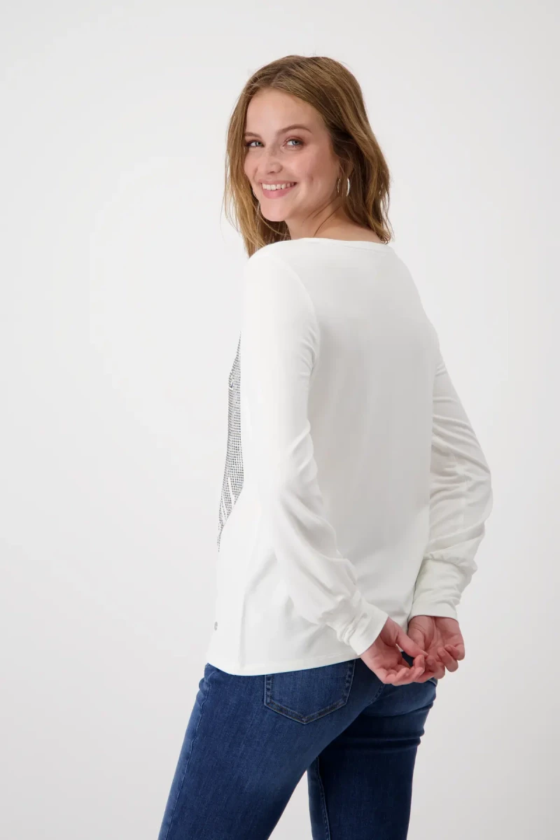 Monari Shirt mit Taschen Print 50% Rabatt mit kostenlosem Versand