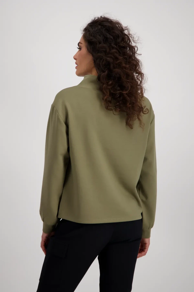 Monari Sweatshirt mit Patches und Strass Kostenloser Versand international
