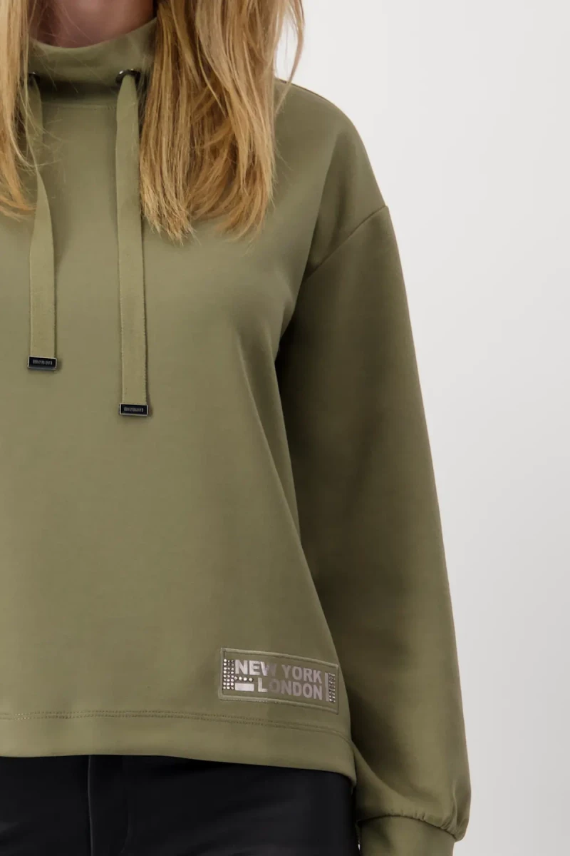 Monari Sweatshirt mit Stehkragen Black Friday Preise