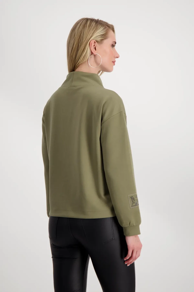 Monari Sweatshirt mit Stehkragen Black Friday Preise