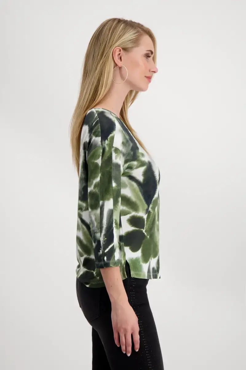 Monari Shirt mit Blumenmuster Rabatte dieses Monats