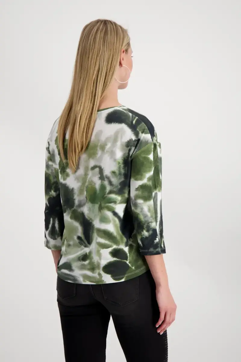 Monari Shirt mit Blumenmuster Rabatte dieses Monats