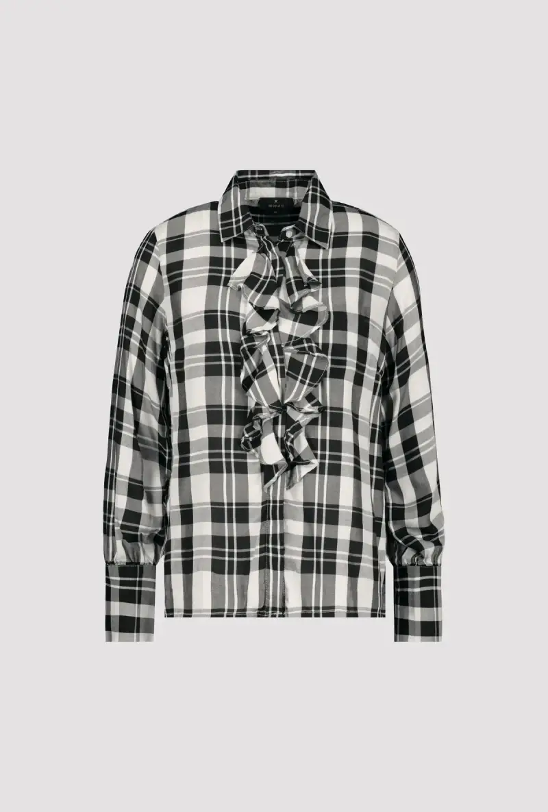 Monari Bluse mit Karomuster Meist gekauft