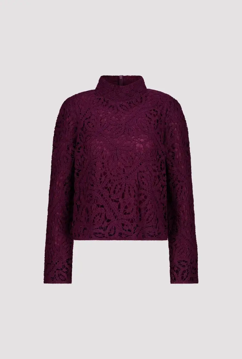 Monari Pullover mit Cornelly Häckelmuster Sonderangebot